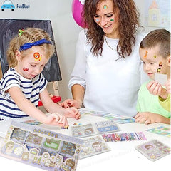 Cute Girl Theme Kawaii Stickers - 200 Sheets Cute Washi Stickers, Japanese Style Cartoon Girls Sticker Set, Stationery Item, Journals, Scrapbooking, DIY Arts and Crafts