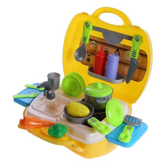 Food Play Set Toys for Girls - Kitchen Cooking Play Set Toys for Girls, Pretend Play Toys for Kids (Set of 26 Pcs)