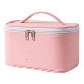 Toiletry Bag with Handle for Women (Pink)