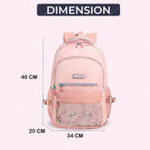 Casual Bag, Travel & Office Bag - Multi-Purpose Backpack, School & College Bags for Students, Large Capacity Unisex Travel Backpack, Picnic Bag (46 X 34 X 20 CM)