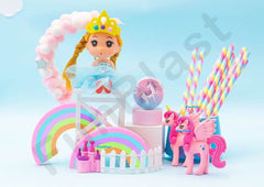 Unicorn Stationery Set for Girls Boys - Kawaii Stationery for Girls, Stationery Box with Pencil, Eraser, Sharpener, Diary Stationery Kit for Kids