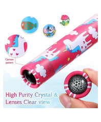 Kaleidoscope for Kids, (Pack of 6) Best Birthday Return Gifts for Kids, Magical Kaleidoscopes, Kaleidoscope for Kids Return Gift, Toy for Kids (Color May Vary)