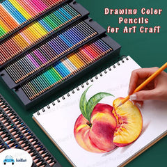 Color Pencils Set,(Pack Of 200 Pcs) Professional Water Soluble Colored Pencils, Artist Sketching, Drawing Color Pencils