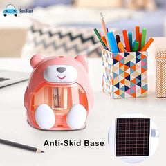 Electric Pencil Sharpener – Battery Operated Pencil Sharpener for Kids, Sharpeners for School Supply and Office