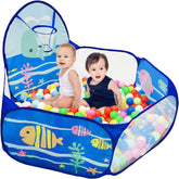 Sea Ball Pool for Kids - Ball Pool with 50 Colourful Balls, Kids Play Tent House for 2+ Year Old Girls and Boys/Kids Toys & Games