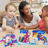 Unicorn Horse Jigsaw Puzzle for 4+ Year Old Kids, Jigsaw Puzzle for Kids 24 Pcs