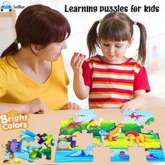 Dinosaur Jigsaw Puzzle for Kids Jigsaw Puzzle for Kids of Age 3-5 Years – 24 Pcs (Size 30X22 cm)