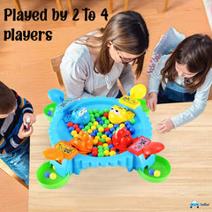 Hungry Frog Game for Kids - Beads Frog Eating Board Game, Table Top Desktop Finger Toy Game for Kids, Hungry Frog Eating Board Game - 2-4 Player