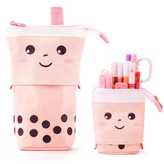 Boba Pop-Up Stationery Organizer for Kids (Pink)