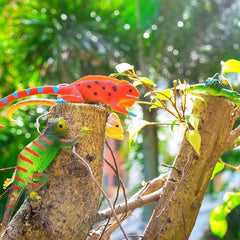 Reptile Animal Toys for Kids, Reptiles Toys for Kids, Lizard Toy for Kids, Artificial Reptile Lizard Animal Figures for Kids Education Toy, Rubber Reptile Toys Set for Children, Chipkali Toy