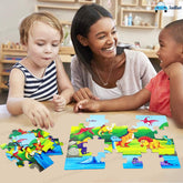 Dinosaur Jigsaw Puzzle for Kids Jigsaw Puzzle for Kids of Age 3-5 Years – 24 Pcs (Size 30X22 cm)