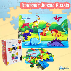 Dinosaur Jigsaw Puzzle for Kids Jigsaw Puzzle for Kids of Age 3-5 Years – 24 Pcs (Size 30X22 cm)