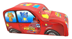 Girl's, Boy's Best Bag for Kids Packing Building Blocks with Wheel Toy - 100 Pieces Including Wheels