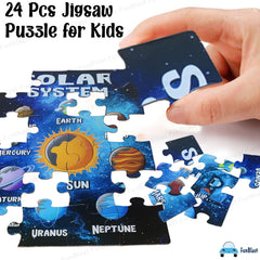 Solar System Jigsaw Puzzle for Kids Jigsaw Puzzle for Kids of Age 4-5 Years – 24 Pcs (Size 30X22 cm)