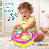 Flash Drum for Kids - Musical Drum Toy, Sound and Light Toys for Kids, Musical Instrument Toy, Baby Toy for 2 3 4 Year Kid Boy Girl