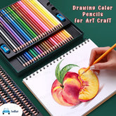 Color Pencils Set,(Pack Of 48 Pcs) Professional Water Soluble Colored Pencils, Colorful Pencil Colors/Artist Sketching, Drawing Color Pencils For Art Craft