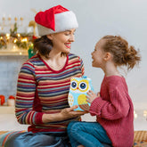 Owl Shaped Piggy Bank for Kids,Piggy Bank for Kids,Money Saving Metal Coin Bank with Lock&Key-Money Saving Coin Box for Kids Girls,Boys,Birthday Return Gift (Random Color)