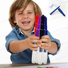 Magical Coloring Spray Blow Pens for Kids (Pack of 6)