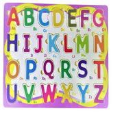 Alphabet Wooden Puzzle , Multicolour
