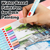 FunBlast Acrylic Marker Colors, 36 Colors Markers Water Based Paint Pen
