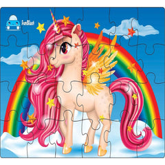 Unicorn Horse Jigsaw Puzzle for 4+ Year Old Kids, Jigsaw Puzzle for Kids 24 Pcs