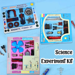 Science Experiment Kit – Electric Circuit Kit for Students with Motor Fan Toy - Random Color