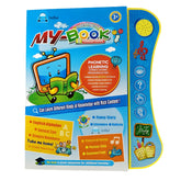 Interactive Children Book - Musical English Educational Phonetic Learning Book for 3 + Year Kids, Boys, Toddlers