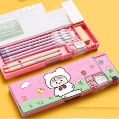 Multifunctional Pencil Box for Kids, Kids Pencil Box for Boys & Girls, Magnetic Pencil Box for Boys, Pop up Pencil Box, Pencil Case for Kids