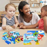 Air Transport Jigsaw Puzzle for Kids – 24 Pcs Jigsaw Puzzle for Kids, Boys, Girls