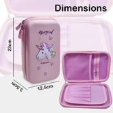 Pencil Case for Kids, Kids Pencil Pouch, Unicorn Pouch for girls, Pencil Pouches for Kids, Pencil Box for kids, Pencil Case Organizer for girls