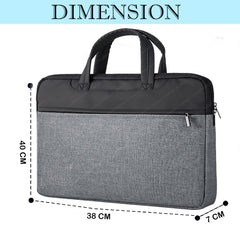 Laptop Bag with Hand Strap – Note Book Bag, Laptop Carry Bag, Multipurpose Messenger Bag for Men, Women and College Students
