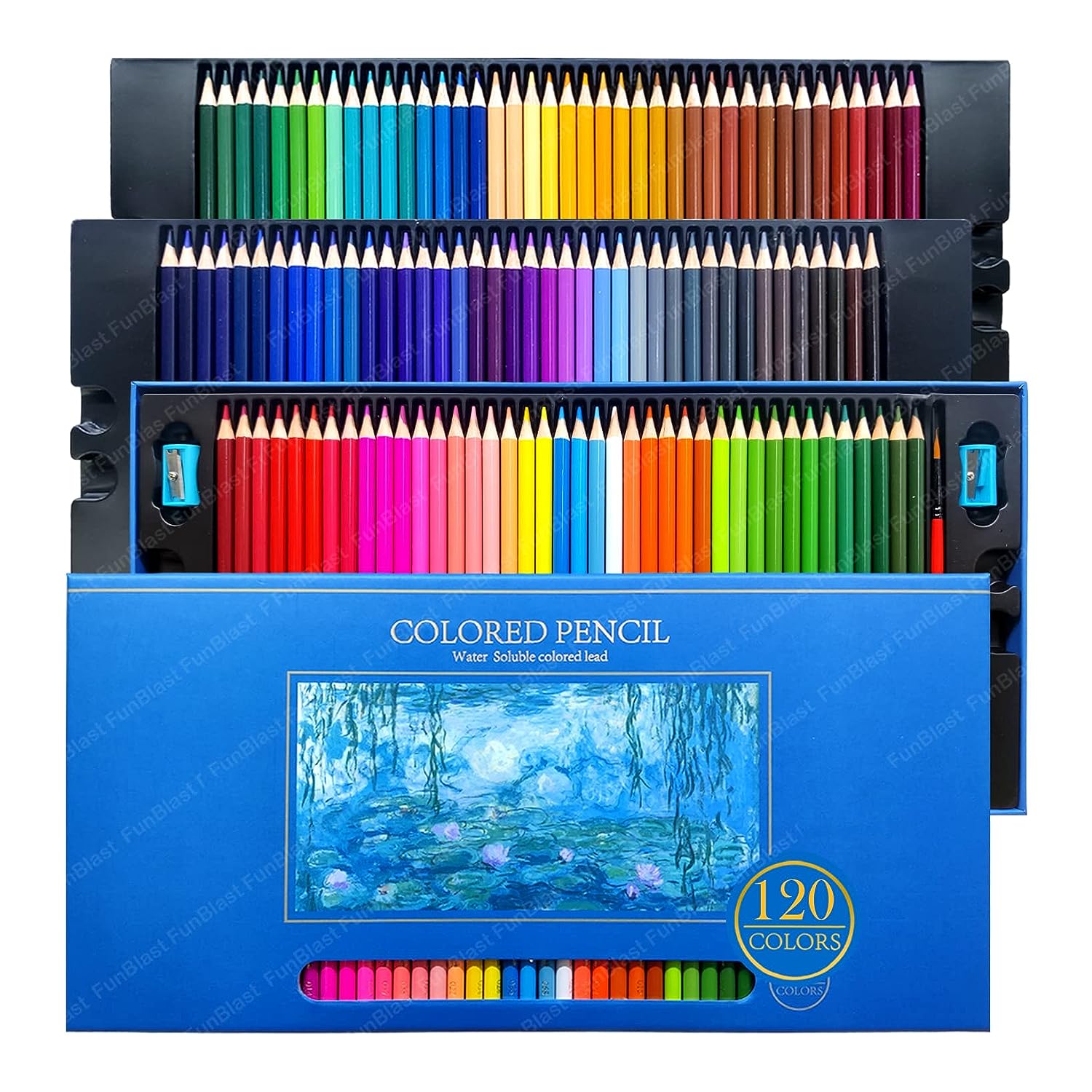 Seajan 120 Pcs 7 Inch 6 Colors Flexible Soft Fun Pencils for Kids