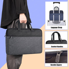 Laptop Bag with Hand Strap – Note Book Bag, Laptop Carry Bag, Multipurpose Messenger Bag for Men, Women and College Students
