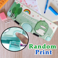 Multifunctional Pencil Box for Kids, Dinosaur Pencil Box, Kids Pencil Box for Boys & Girls, Magnetic Pencil Box for Boys, Pop up pencil Box, Dinosaur Theme return gifts for kids