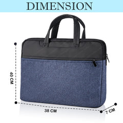 Laptop Bag with Hand Strap – Note Book Bag, Laptop Carry Bag, Multipurpose Messenger Bag for Men, Women and College Students