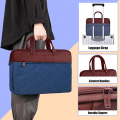 Laptop Bag with Hand Strap – Note Book Bag, Laptop Carry Bag, Multipurpose Messenger Bag for Men, Women and College Students