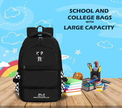 School, Office, Casual Multipurpose Backpack - Large Capacity Bag for Boys Girls Kids, School and College Bags for students, Travel Bag, Picnic Bag (46 X 32 X 16 CM)