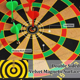 Magnet Dart Board Game for Kids, Double Sided Magnet Dart Board with Darts, Size – 12 Inches