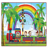 Train Engine Jigsaw Puzzle for Kids – 24 Pcs Jigsaw Puzzle for Kids, Boys, Girls