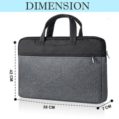 Laptop Bag with Hand Strap – Note Book Bag, Laptop Carry Bag, Multipurpose Messenger Bag for Men, Women and College Students