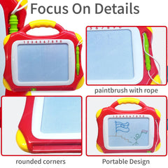 Color Doodle Fun Erasable Slate – Writing & Practice Slate for Kids & Toddlers (Random Color)