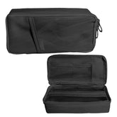 Multipurpose Zipper Pencil Pouch for Kids & Adults (Black)
