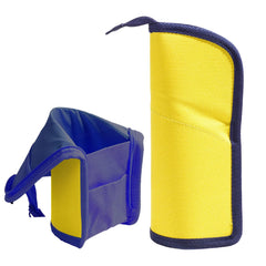 Korean Boba Pop Up Stationery Organizer Pencil Pouch for Kids (Yellow)