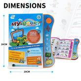 Interactive Children Book - Musical English Educational Phonetic Learning Book for 3 + Year Kids, Boys, Toddlers