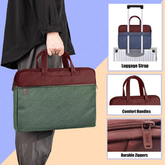 Laptop Bag with Hand Strap – Note Book Bag, Laptop Carry Bag, Multipurpose Messenger Bag for Men, Women and College Students