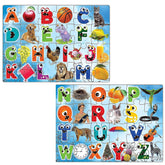 Alphabet Jigsaw Puzzle for Kids Jigsaw Puzzle for Kids of Age 3-5 Years – 48 Pcs (Multicolor, Size 30X22 cm)