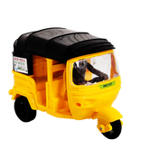 Auto Rickshaw Toys, Bump & Go Auto Rickshaw Toy for Kids, Toy Vehicles for Kids - Pack of 1 Pcs (Black Color)