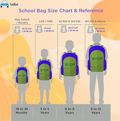 Capybara Print School Bags for Girls, Kids - Large Capacity Backpack for School, Travel, Picnic, Camping Kids 5-12 Years Old (45 X 30 X 20 Cm)