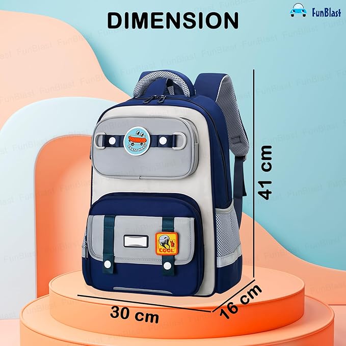 School Backpack for Kids – Durable and Spacious Lightweight School Bag for Girls Kids for 5-7 Year (41 X 30 X 16 Cm)