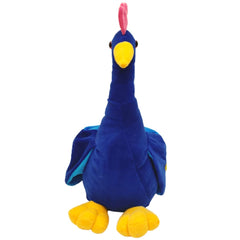 Peacock Soft Toy 36 cm Soft Toys for Babies Soft Washable Plush Birds Toys for Kids, Stuffed Peacock Toy